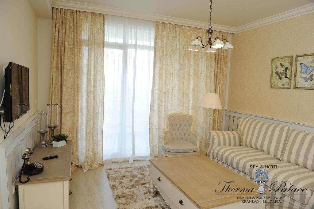 Therma Palace - Private Beach & Free Parking Kranevo Quarto foto